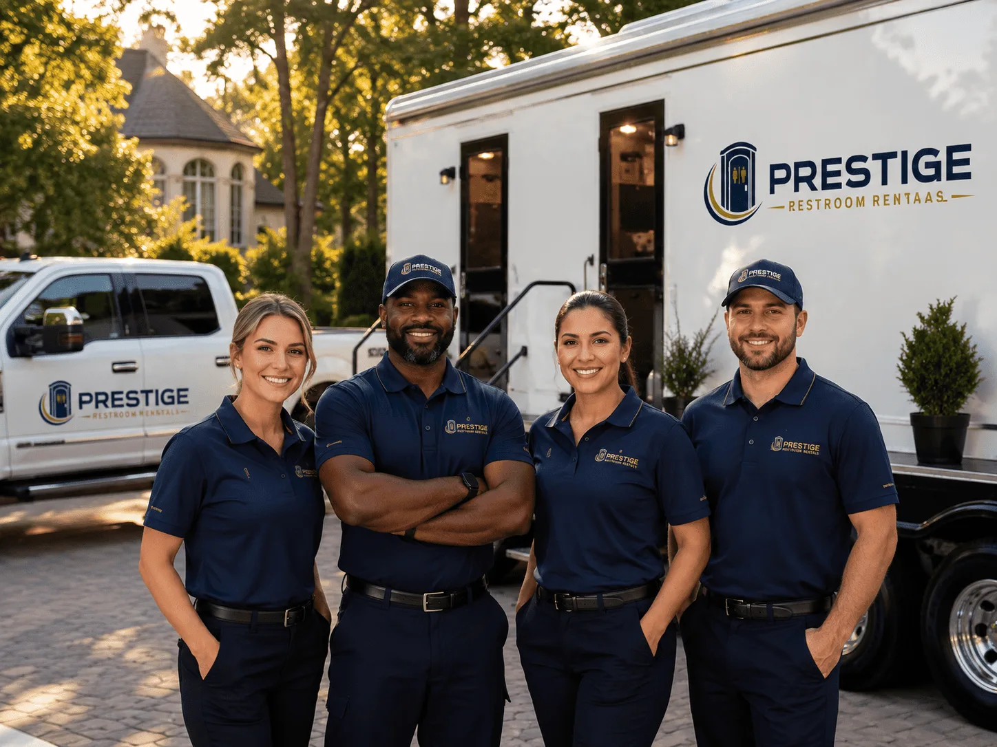 Trusted Luxury Portable Restrooms company in Wagram, NC
